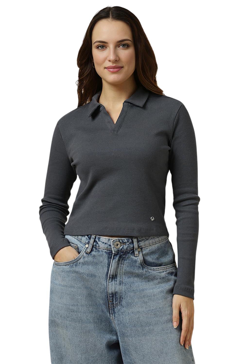 Allen Solly Women Regular Fit Casual Full Sleeve Top