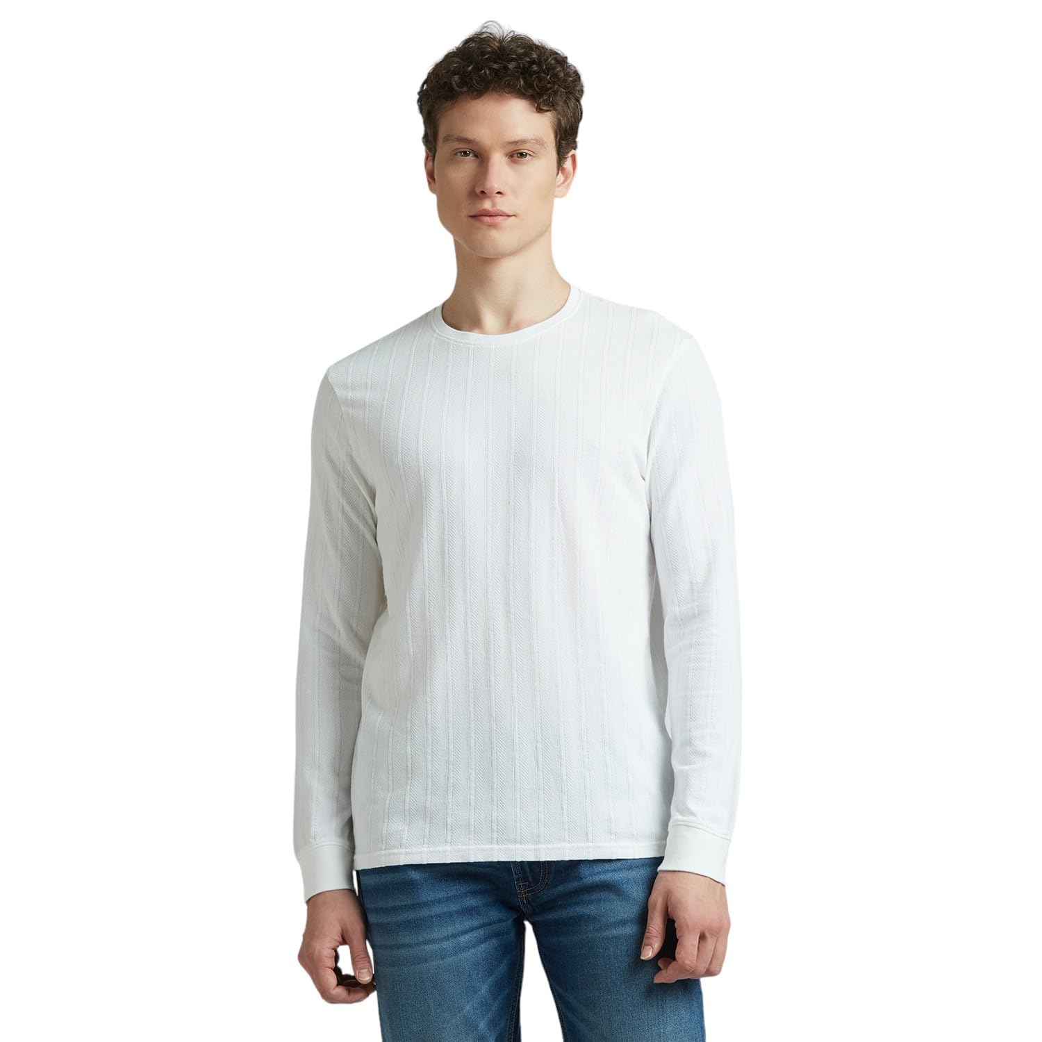 Pepe Jeans MenS Slim Fit T-Shirt (Pm509804_Off White