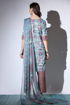 Om Sai Latest Creation Kurta Set For Women | Cotton Stitched Lace Detailing Floral Hand Block Print Straight Kurta Set | Cotton Printed Kurta Set With Dupatta For Women.