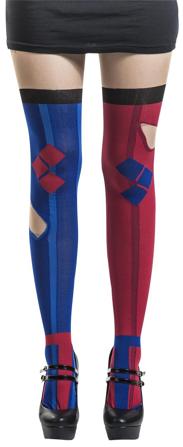 DC Comics Harley Quinn Women's Sheer Costume Tights