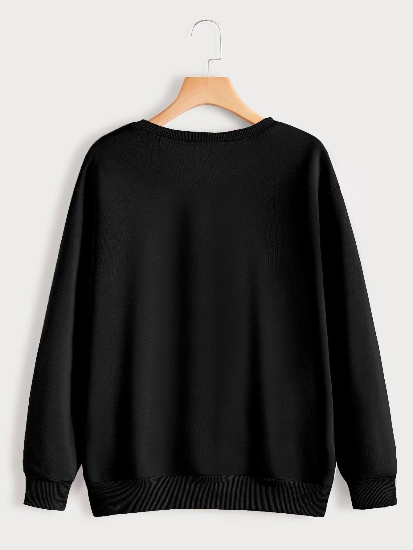 Kotty Women Full Sleeve Round Neck Pinted Sweatshirt
