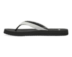 Sanuk Women's Yoga Serenity | Flip Flops for Women | Yoga Sandals For Women | Memory Foam Footbed, White, 8