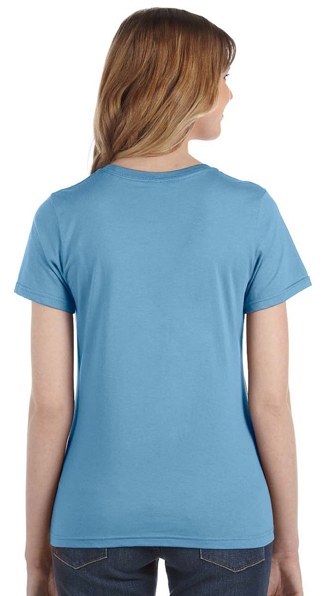 Ladies Lightweight T-Shirt - WHITE - 3XL(D0102H7KJWP)