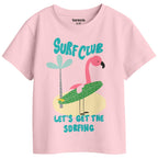 Bon Organik Girls Regular Fit T-Shirt (BON16106_Multi