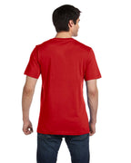Unisex Jersey Short-Sleeve V-Neck T-Shirt - TRUE ROYAL - XS(D0102H7WcT2)