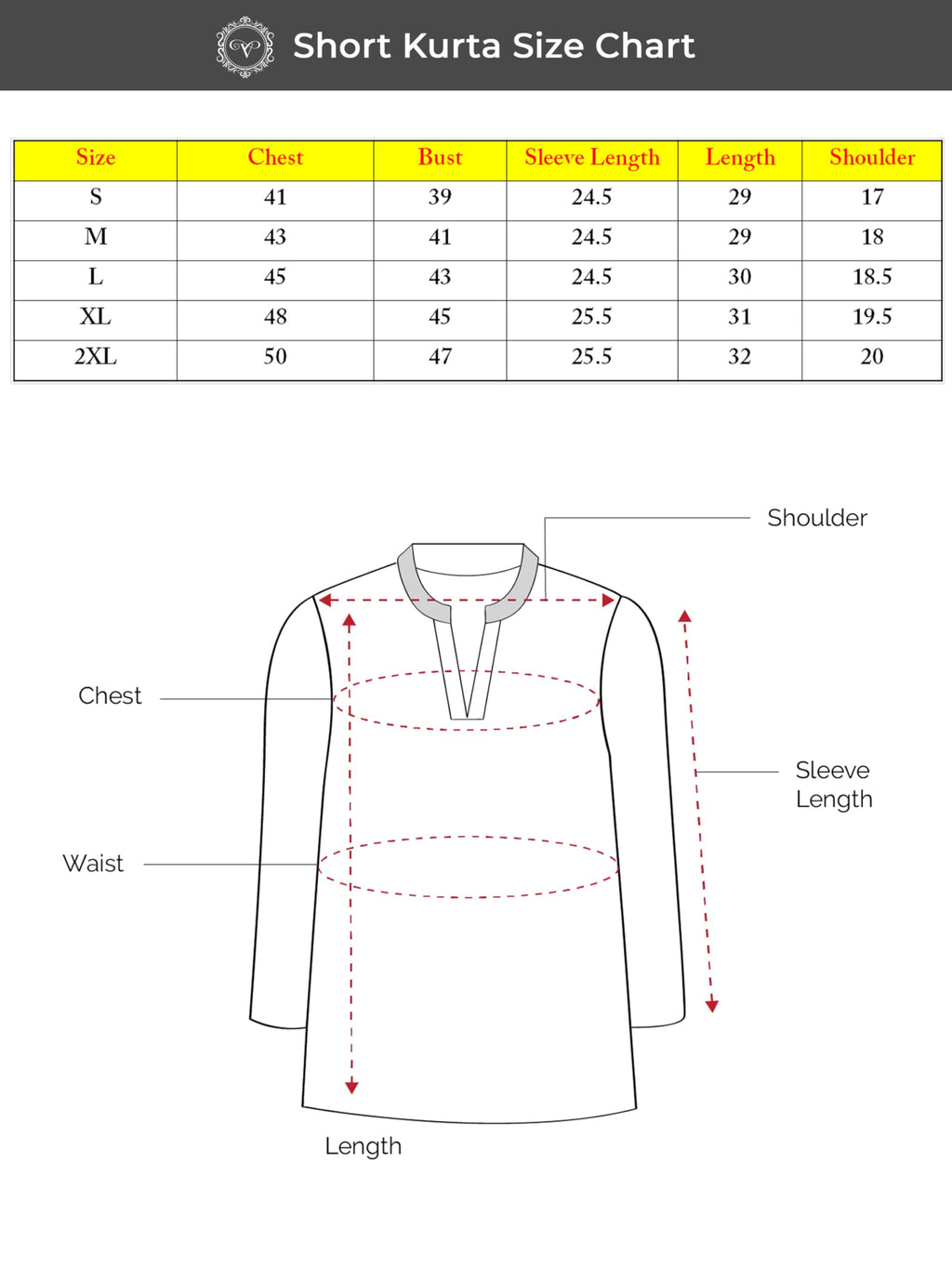 Vardha MenS Cotton Printed Short Kurta With Comfortable Fit And Simple Style And Regular Look | Kurta For Men Maroon