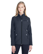 Ladies Transport Soft Shell Jacket - BLAcK RED - XS(D0102H7YNJP)