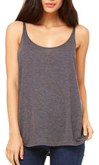 Ladies Slouchy Tank - WHITE - M(D0102H7WEgT)