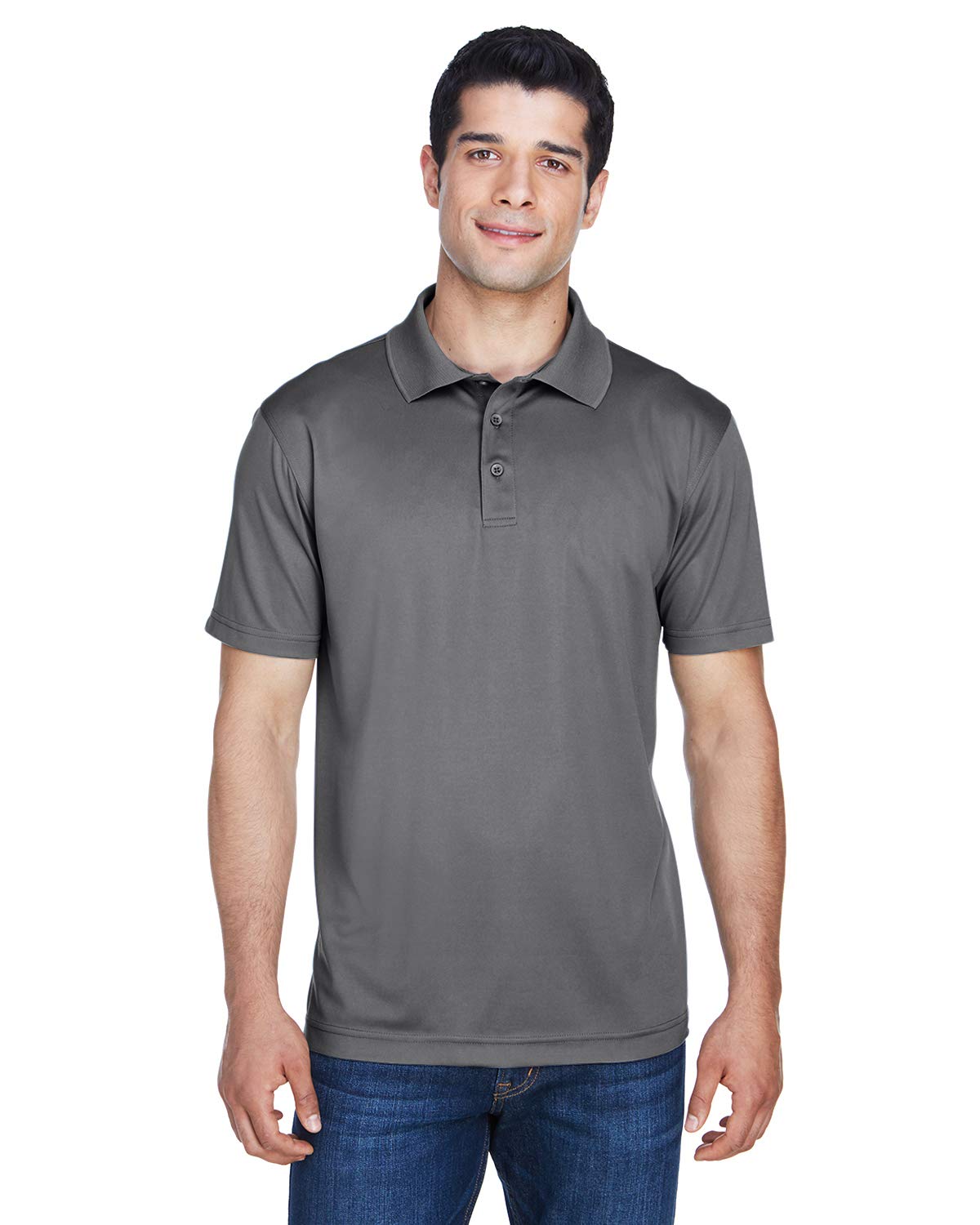 Mens 4 oz Polytech Polo - WHITE - 5XL(D0102H7YXTT)