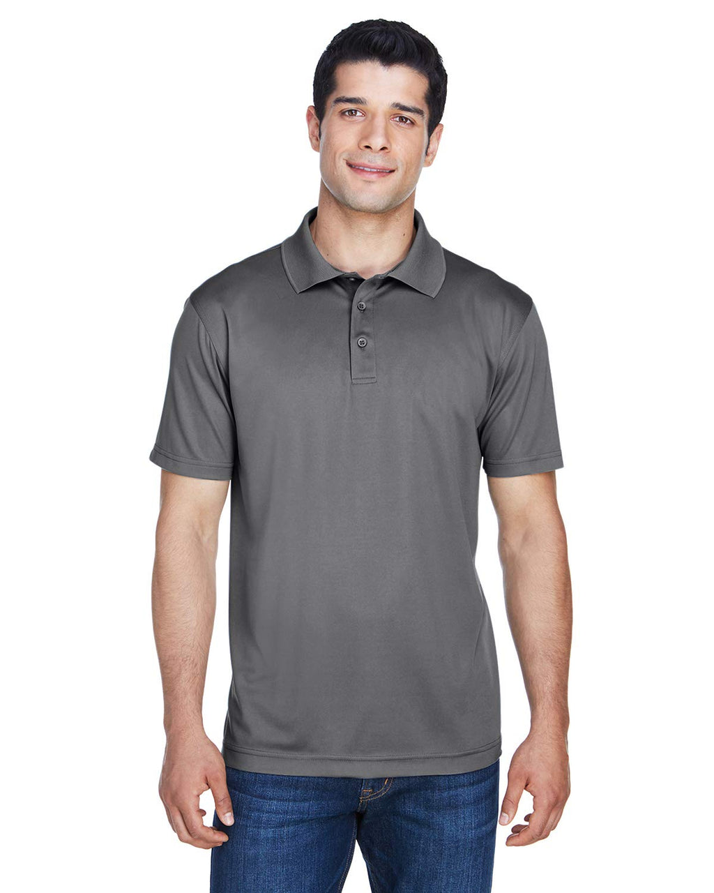 Mens 4 oz Polytech Polo - WHITE - 5XL(D0102H7YXT2)