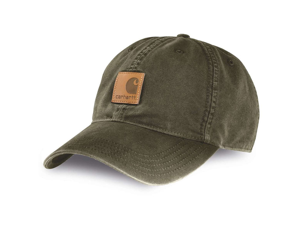 Carhartt Men's Canvas Cap, Army Green, One Size