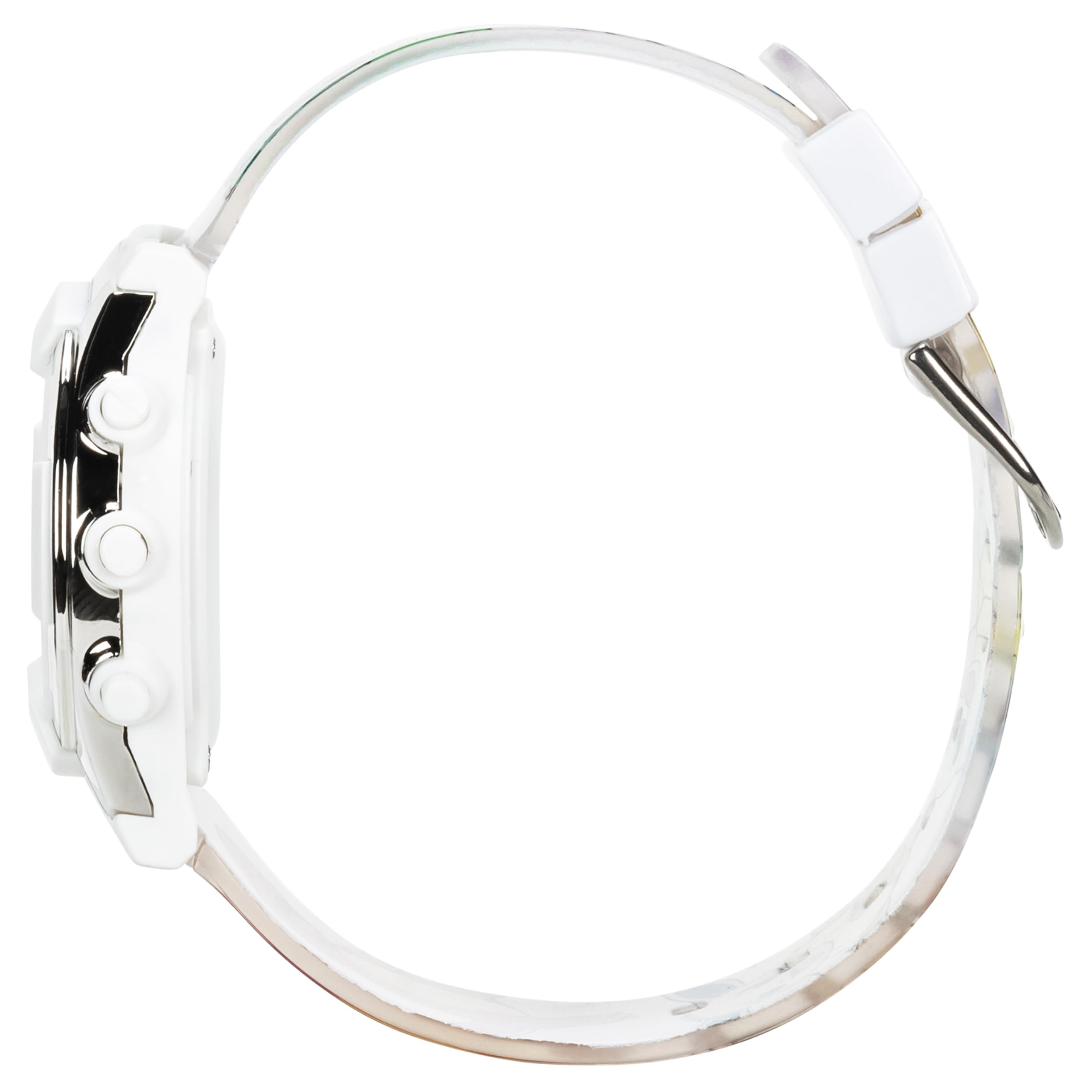 Accutime Kids Pokemon Pikachu Digital LCD Quartz White Wrist Watch with White Strap, Cool Inexpensive Gift & Party Favor for Boy