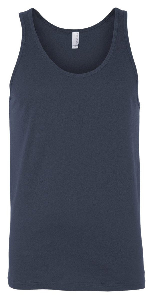 Unisex Jersey Tank - NEON BLUE - XS(D0102H7WA7X)