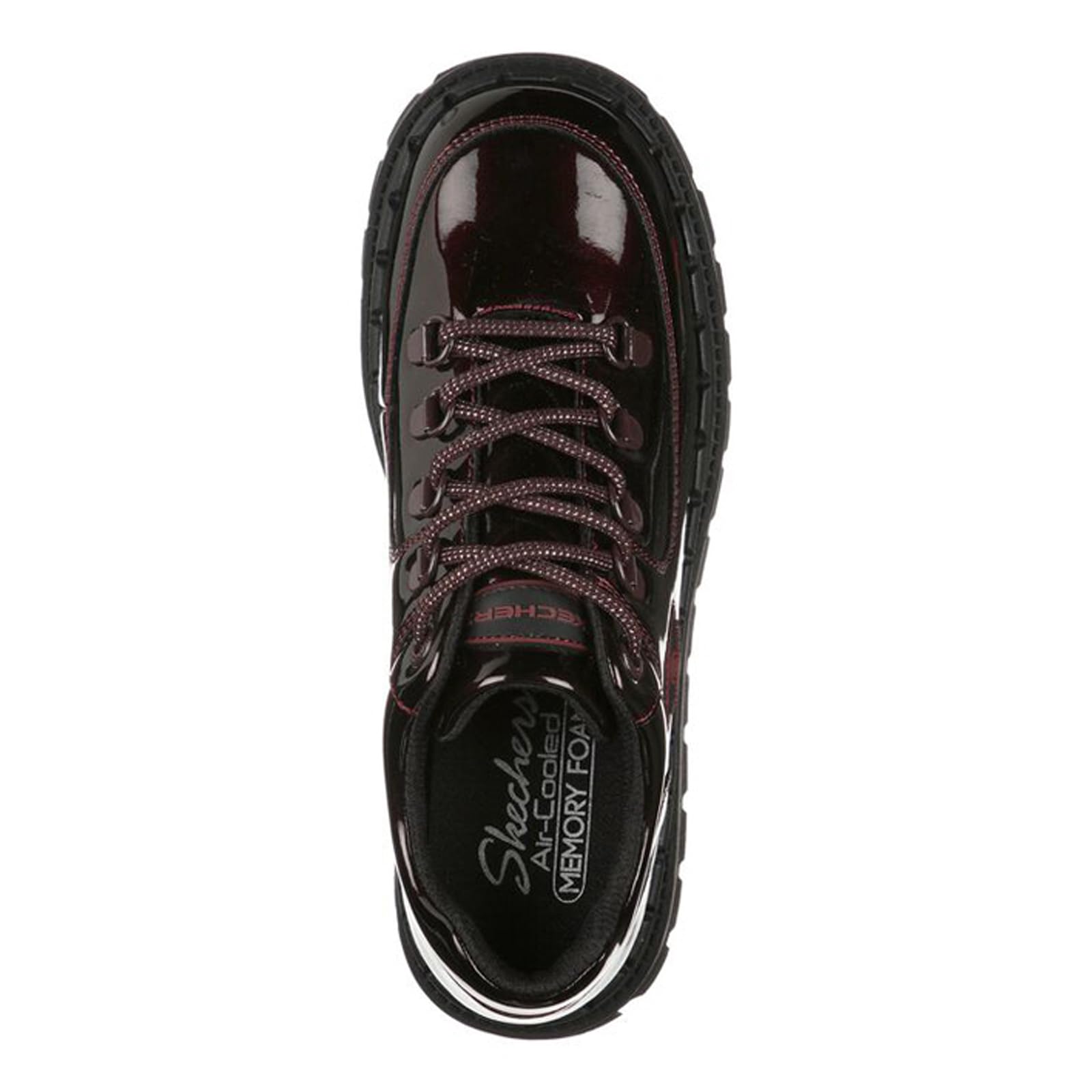 Skechers Women's Heritage Boot Fashion, Burgundy, 5.5