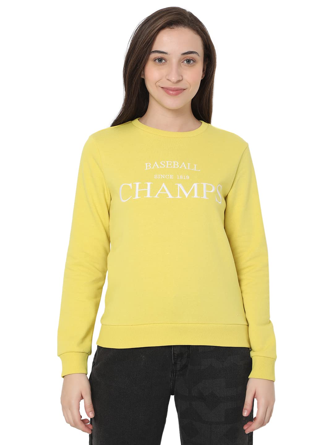 Vero Moda Regular Fit Sweatshirt (10283174_Celery_S)