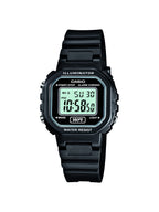 Casio LA20WH Series | Women's Digital Watch | Water Resistant | 100 SEC Chronograph | Alarm | LED Illuminator | 5-Year Battery
