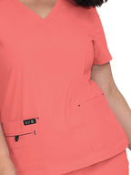 KOI Women's 373 Becca Top (Coral, X-Large)