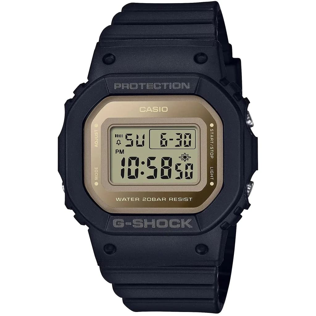 Casio G-Shock Digital Resin Strap Quartz GMD-S5600-1 GMDS5600-1 200M Women's Watch