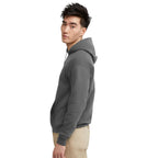 Hanes Men's Pullover EcoSmart Hooded Sweatshirt, Smoke Grey, XX-Large