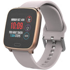 iConnect by Timex Active Smartwatch with Heart Rate, Notifications & Activity Tracking 37mm - Rose Gold-Tone with Blush Resin St