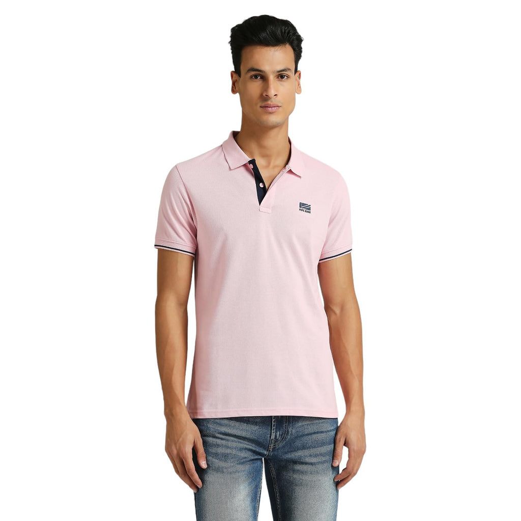Pepe Jeans MenS Regular Fit T-Shirt (Pm542215_Pink