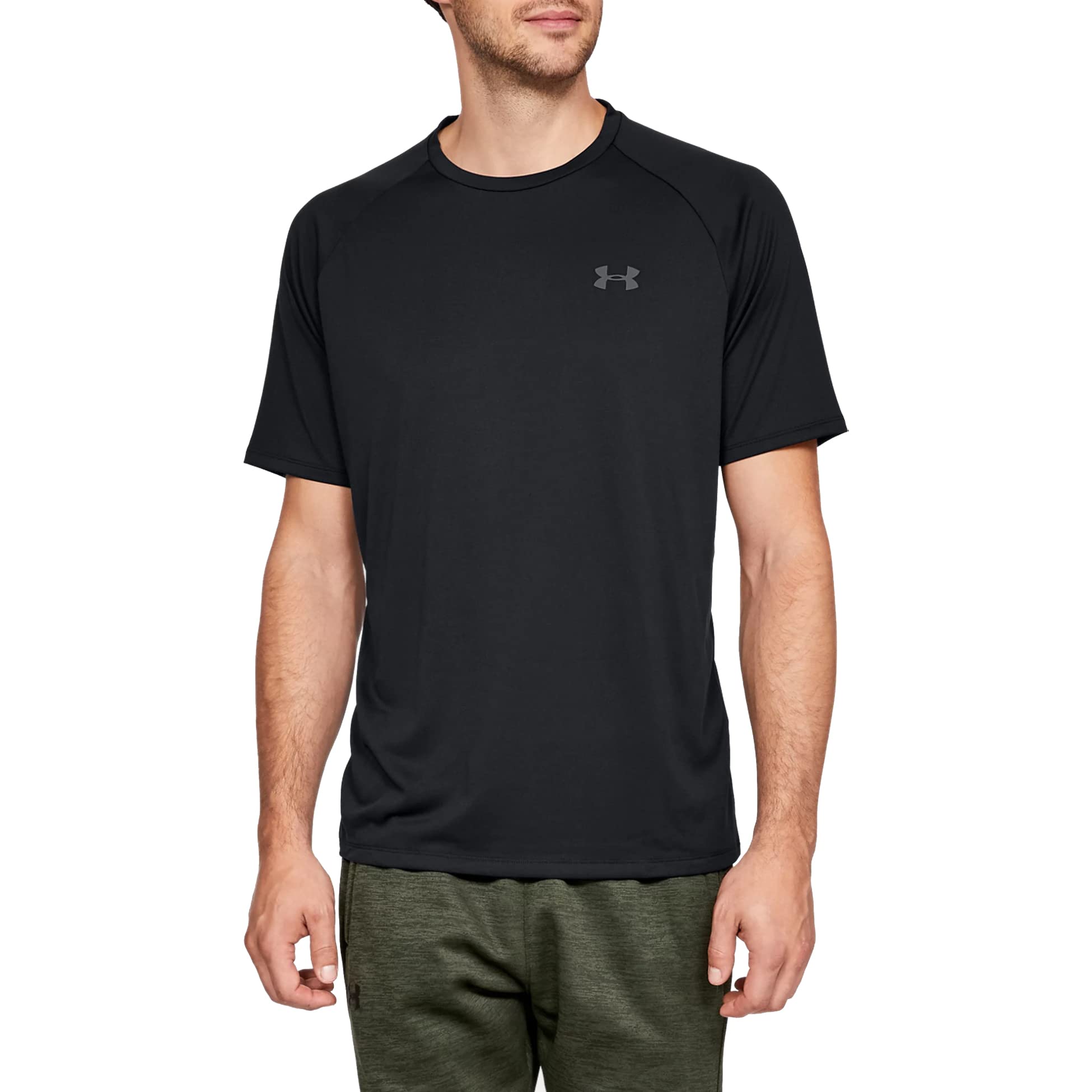 Under Armour Men's UA Tech 2.0 Short Sleeve 3XLT Black