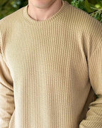 I Enterprise Cotton Blend Regular Fit Round Neck Plain Solid Full Sleeve T-Shirt For Men & Boys Color