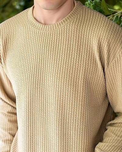 I Enterprise Cotton Blend Regular Fit Round Neck Plain Solid Full Sleeve T-Shirt For Men & Boys Color