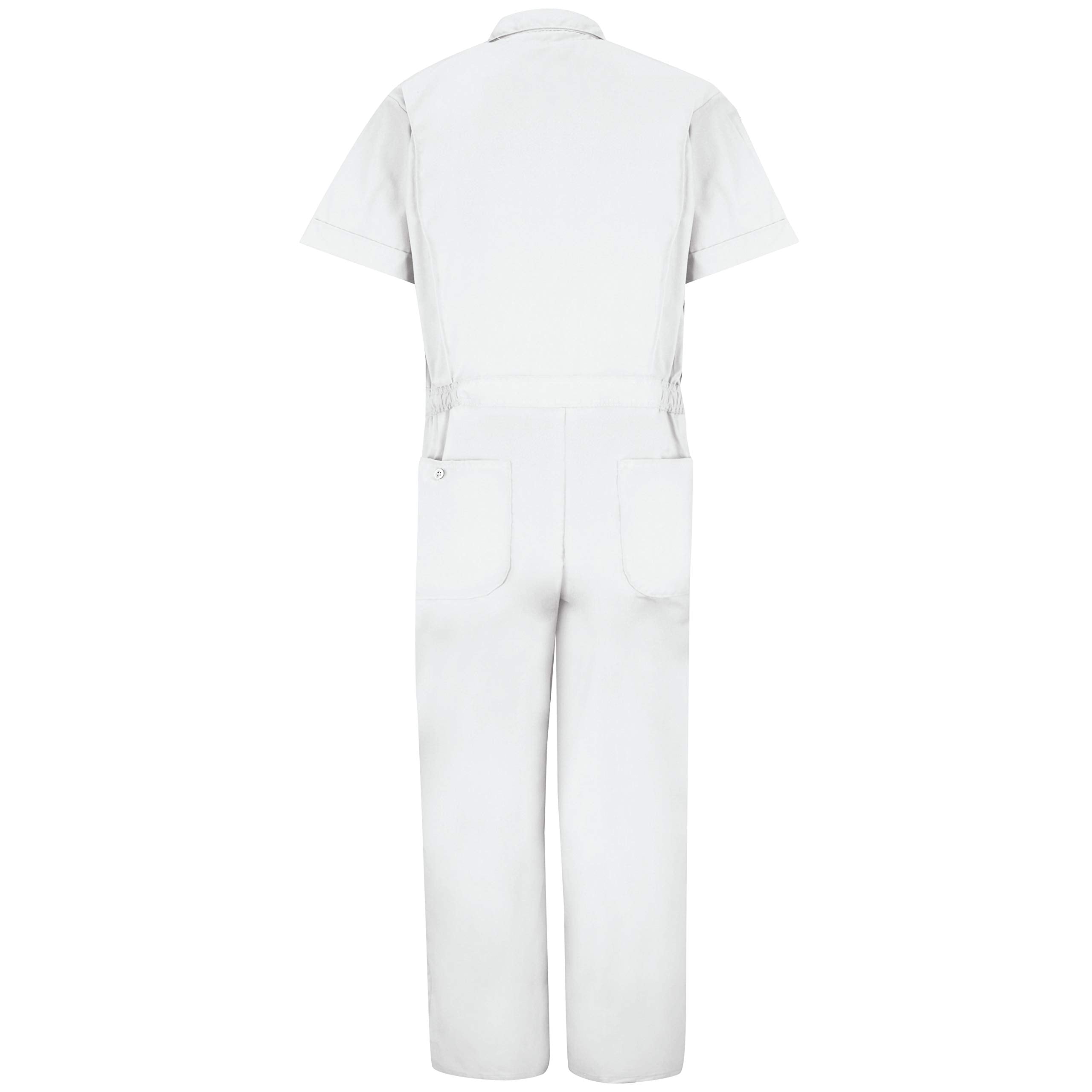 Red Kap Mens Size Speedsuit, White, X-LargeTall