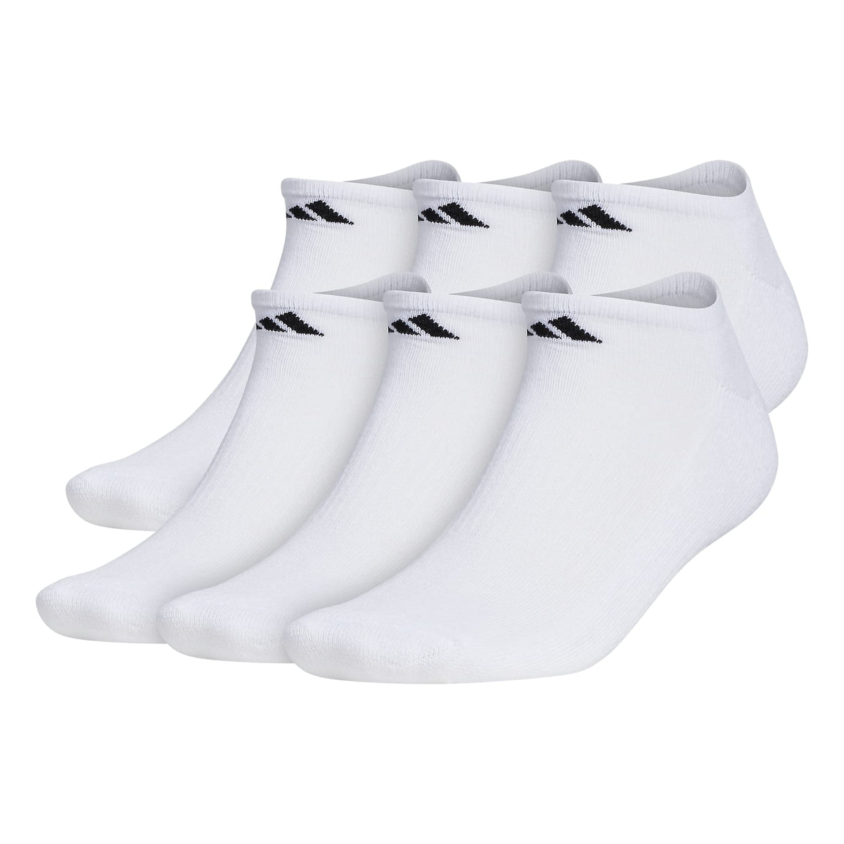 Adidas MenS Athletic Cushioned No Show Socks (6Pack) 42-705