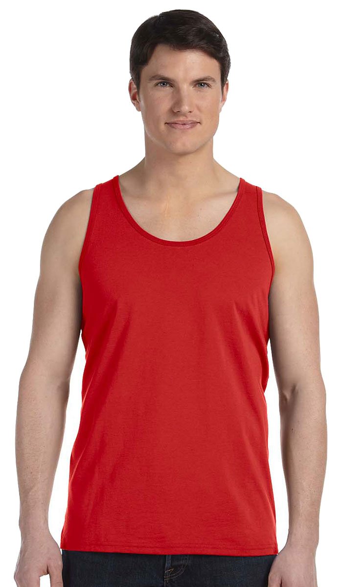 Unisex Jersey Tank - NEON BLUE - XS(D0102H7WAK6)