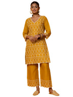 Libas WomenS Cotton Co-Ords (27370_Mustard