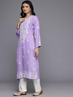 Varanga Women'S Rayon Solid Regular Kurta