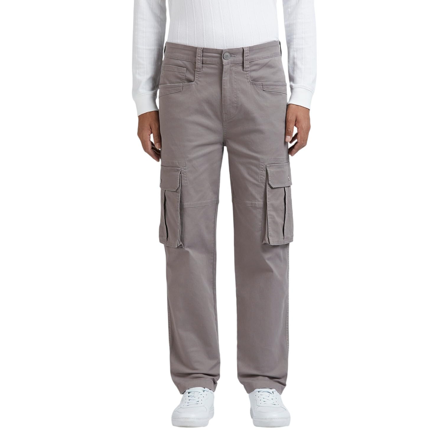 Pepe Jeans MenS Slim Pants (Pm211886_Grey