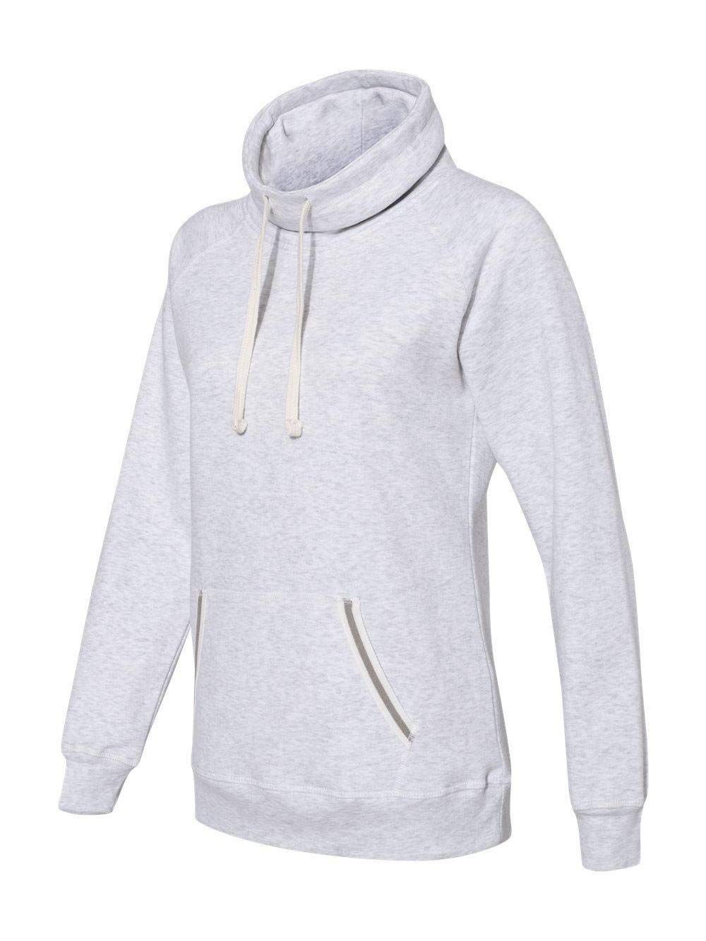 Ladies Relay cowl Neck - ASH - S(D0102H76I52)