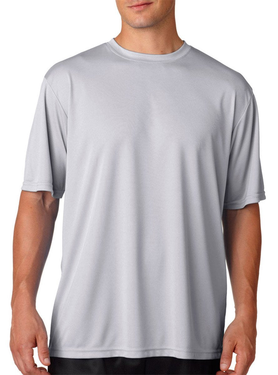 Mens cooling Performance T-Shirt - gRAPHITE - S(D0102H7Kg86)