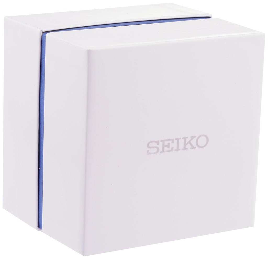 Seiko Mens SNKK94 Two Tone Stainless Steel Analog with White Dial Watch