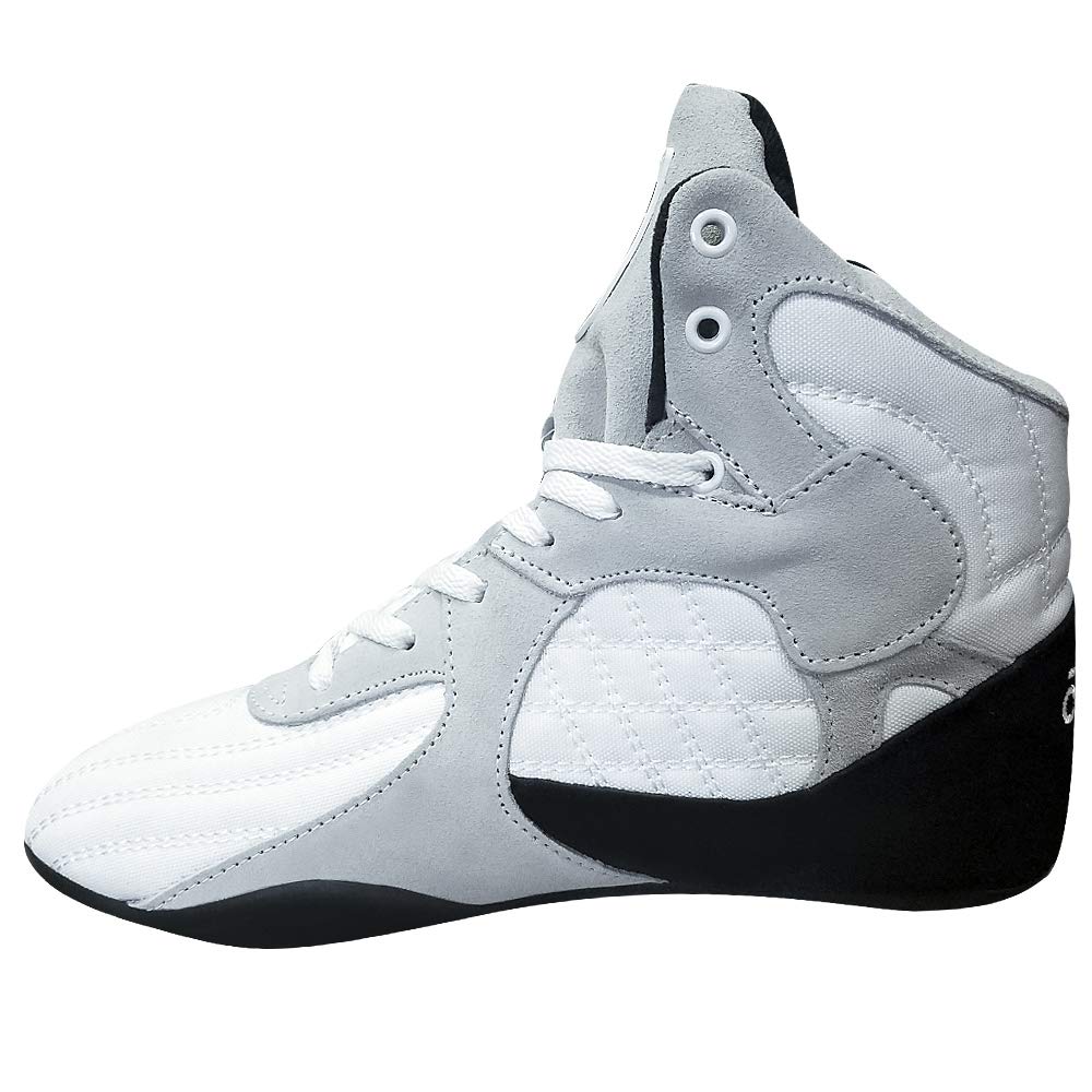 Otomix Men's Stingray Escape Bodybuilding Lifting MMA & Wrestling Shoes White 10.5