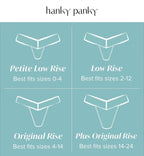 hanky panky Women's Signature Lace Original Rise 3 Pack, Nbsl, One Size