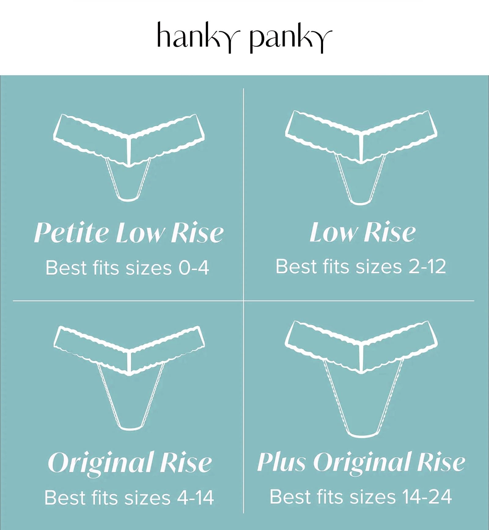 hanky panky Women's Signature Lace Original Rise 3 Pack, Nbsl, One Size