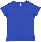Ladies Fine Jersey T-Shirt - VINTAgE BURgUNDY - XS(D0102H7M2X6)