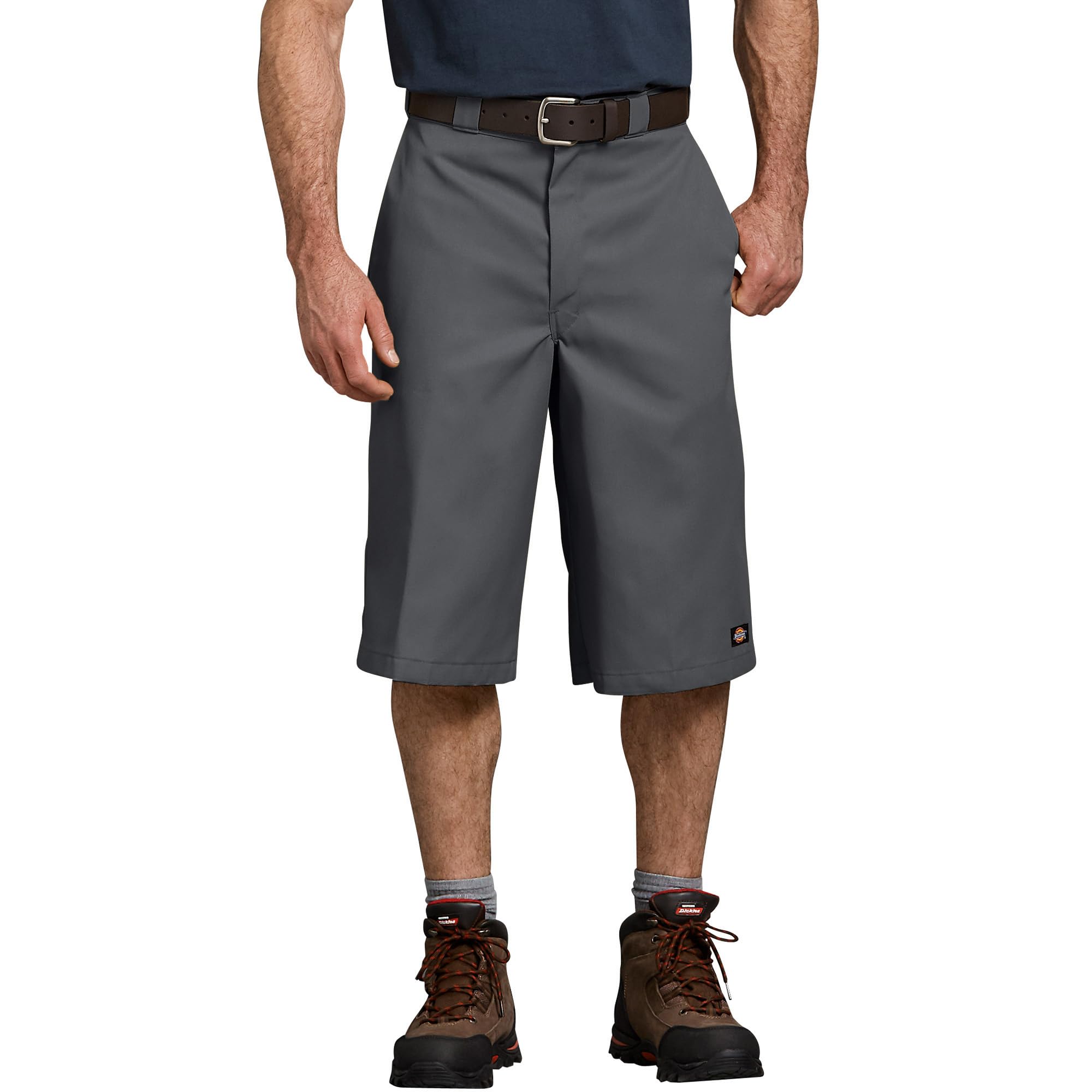 Dickies mens 15 Inch Inseam Short With Multi Use Pocket Work Utility Pants, Charcoal, 40 US