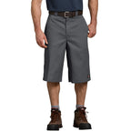 Dickies Men's 15 Inch Inseam Work Short With Multi Use Pocket, Charcoal, 30