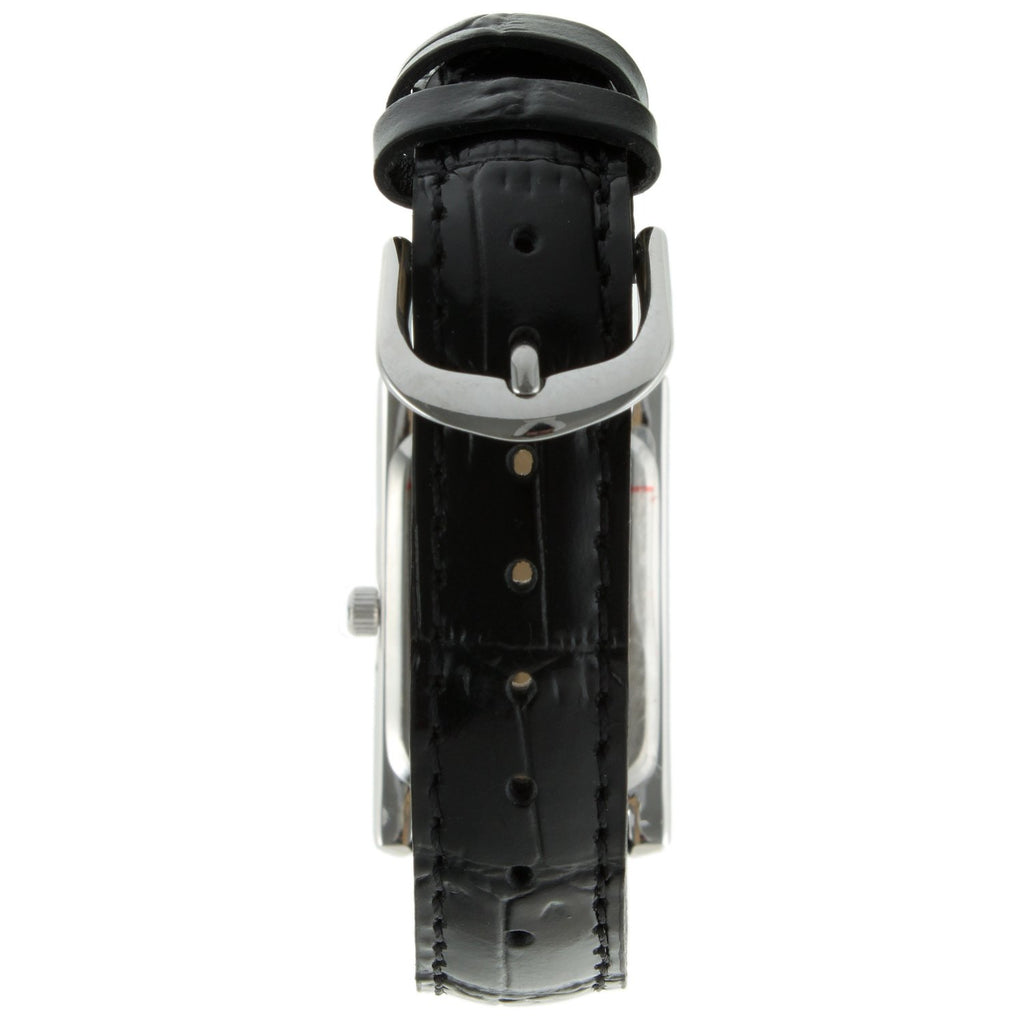 Peugeot Women Rectangular H Shape Wrist Watch with Matching Wrist Strap