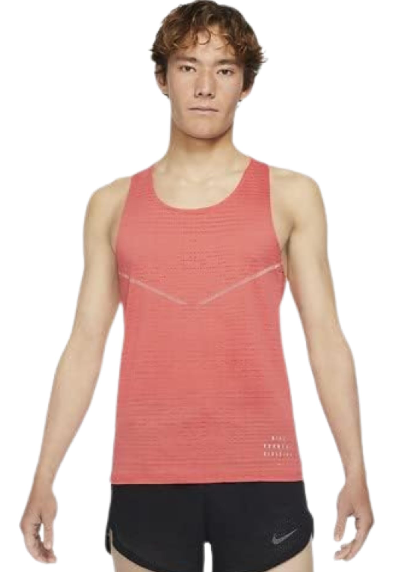 Nike Sport Performance Short Sleeve Top Dfadv Run Dvn Tank Men T-Shirts