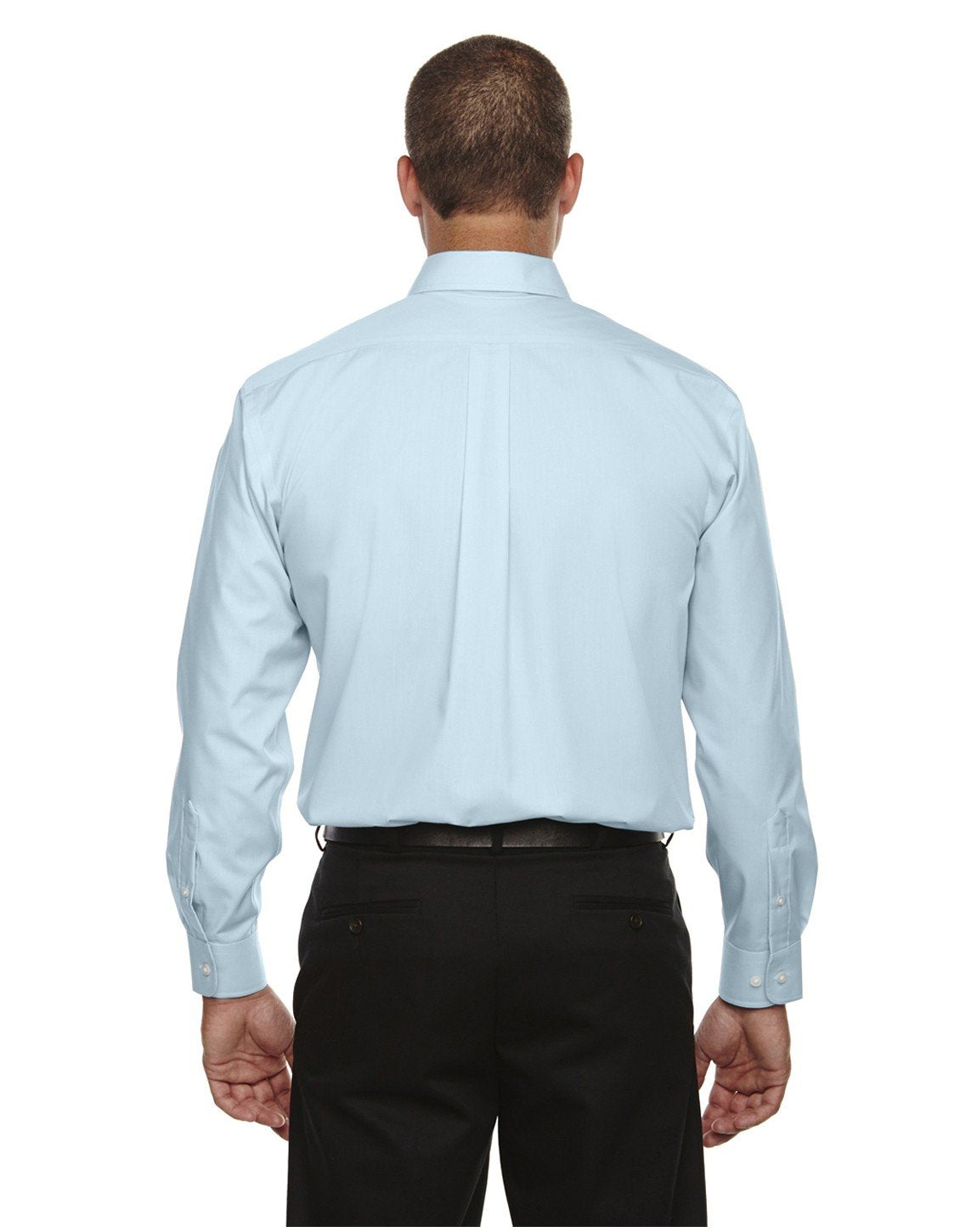 Mens crown Woven collectionSolid Broadcloth - WHITE - 5XL(D0102H7NJU8)