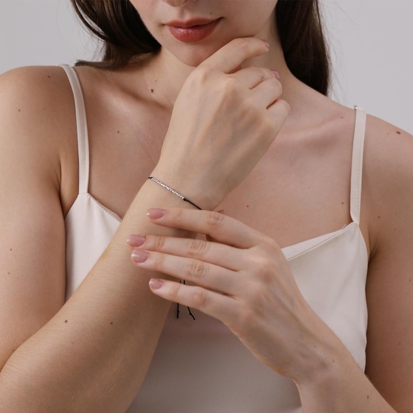 Funny Gifts for Best Friends Fan F**king Tastic Bracelets for Women Morse Code Bracelet for Women Inspirational Jewelry for Wome