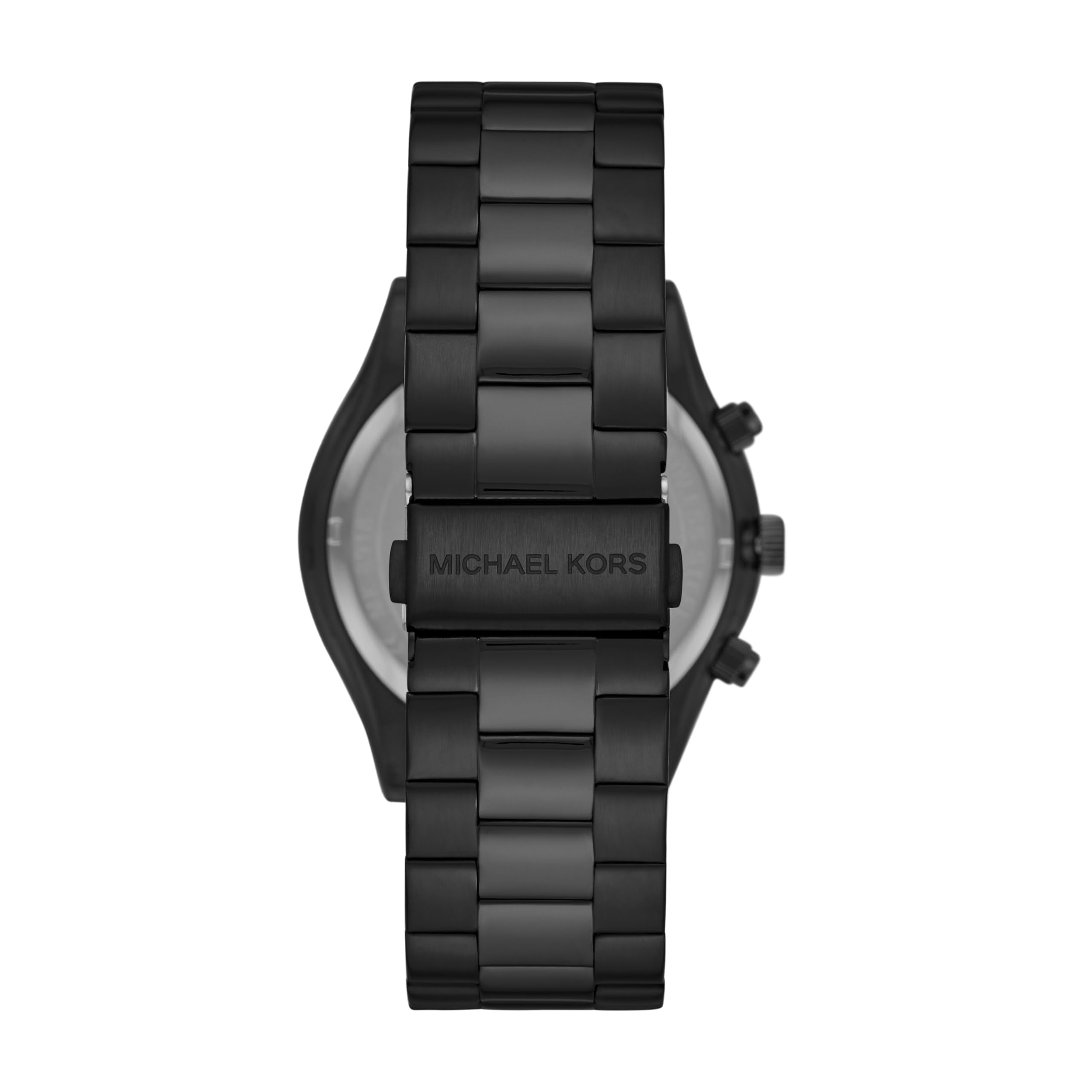 Michael Kors Slim Runway Chronograph Black Stainless Steel Men's Watch (Model: MK8919)