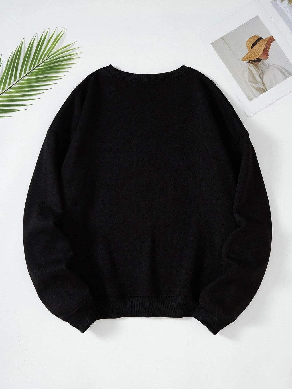 Kotty Women Full Sleeve Round Neck Pinted Sweatshirt