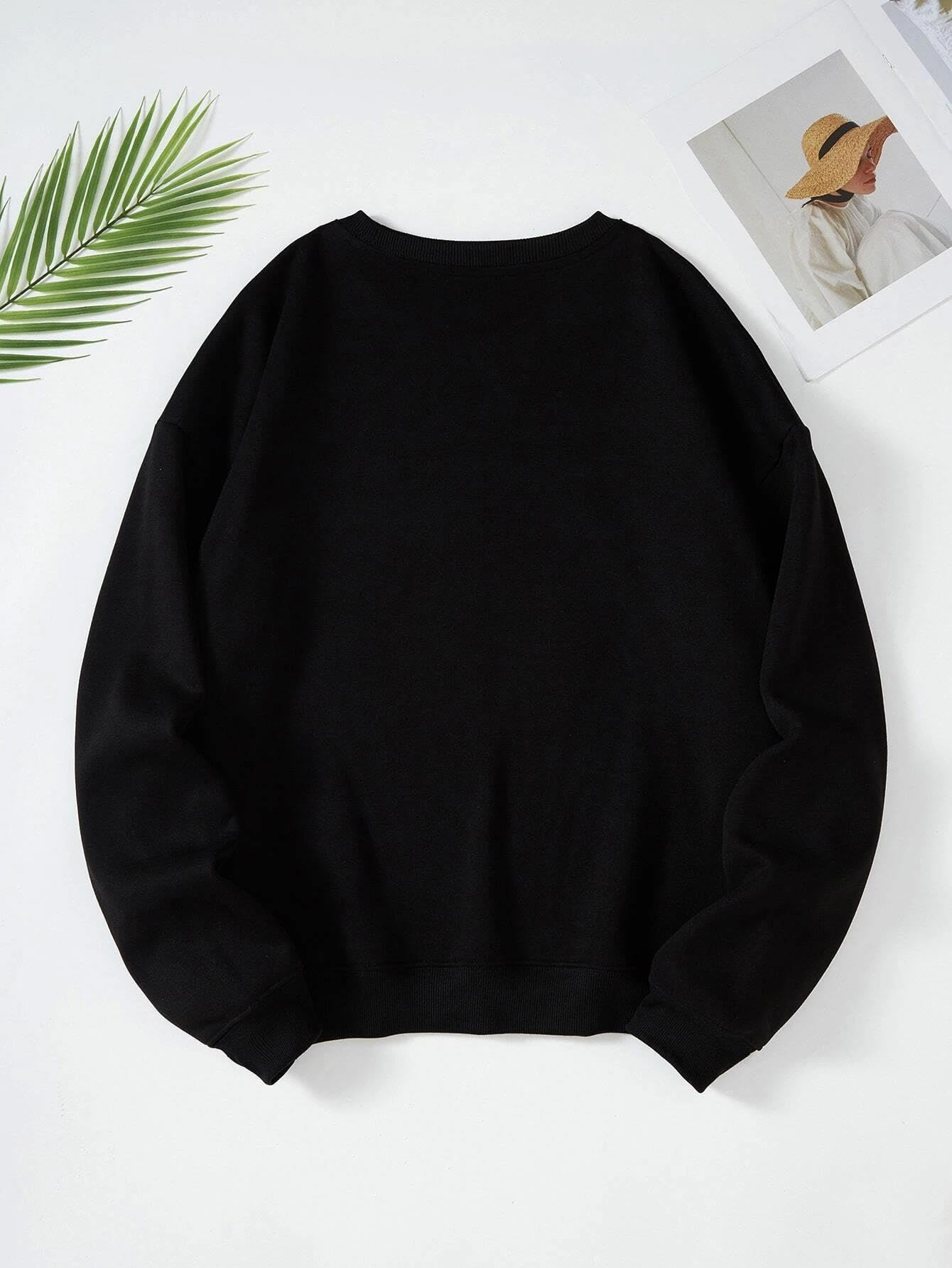 Kotty Women Full Sleeve Round Neck Pinted Sweatshirt